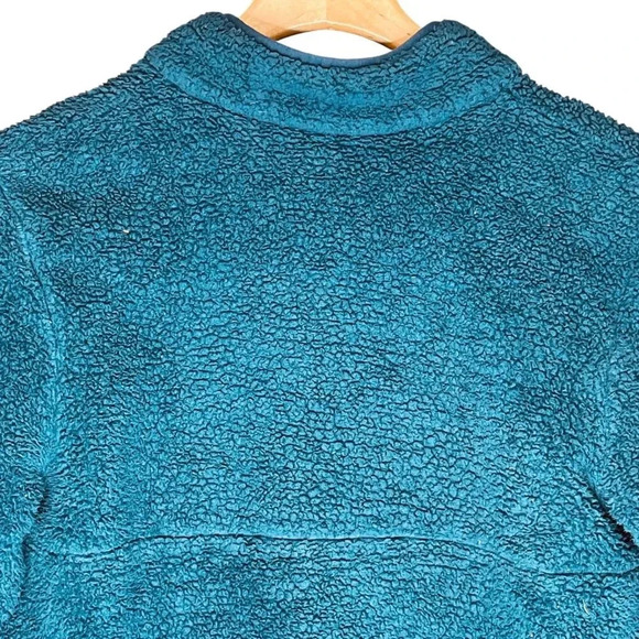 The North Face Teal Full Zip Fleece Sweater Jacket - Picture 9 of 11